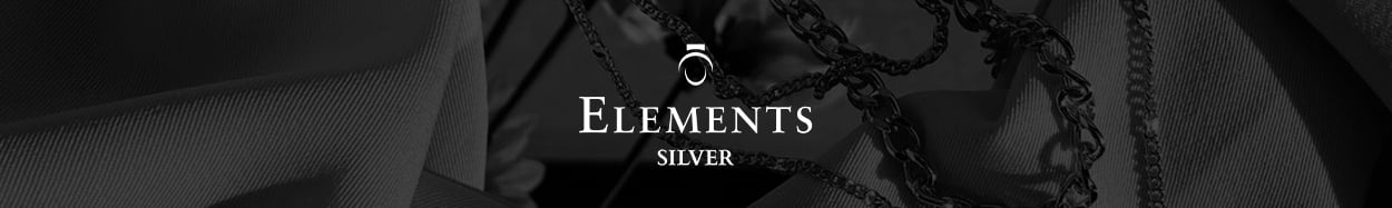 Elements silver earrings