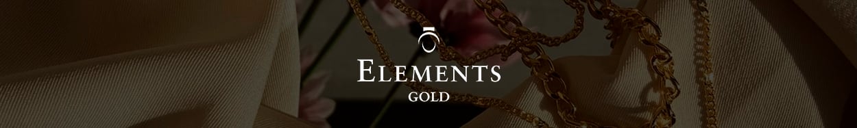 Elements gold earrings