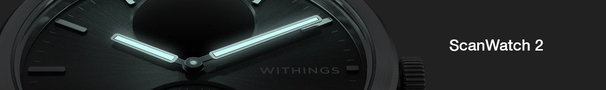 Withings scanwatch 2 watches