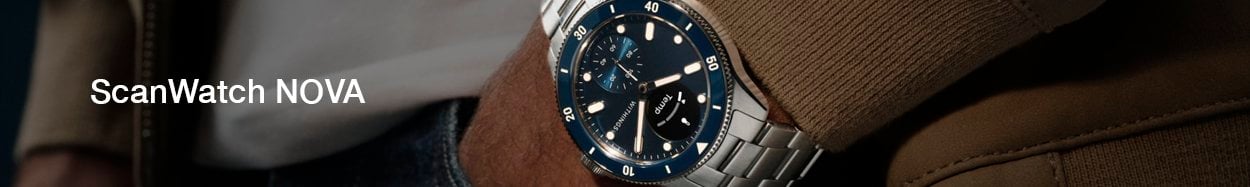 Withings scanwatch nova watches