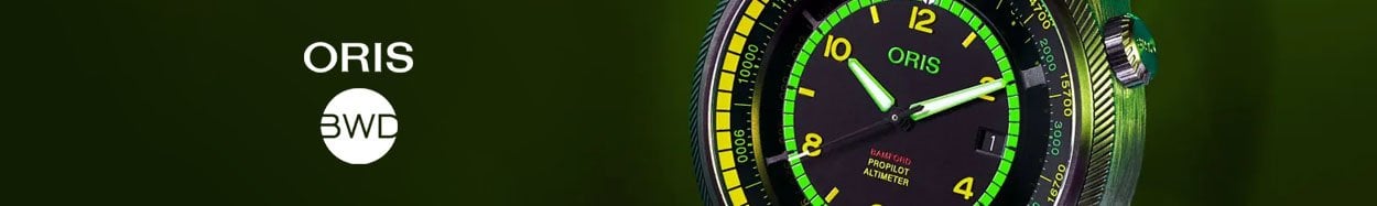 Oris special editions oris x bwd watches