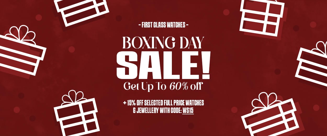 Boxing Day Men's Watches Special Offers and Sale at First Class Watches™