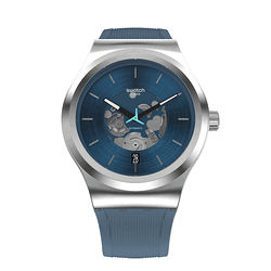 Swatch Men's Blue Blurang Automatic Watch YIS430 - First Class Watches™