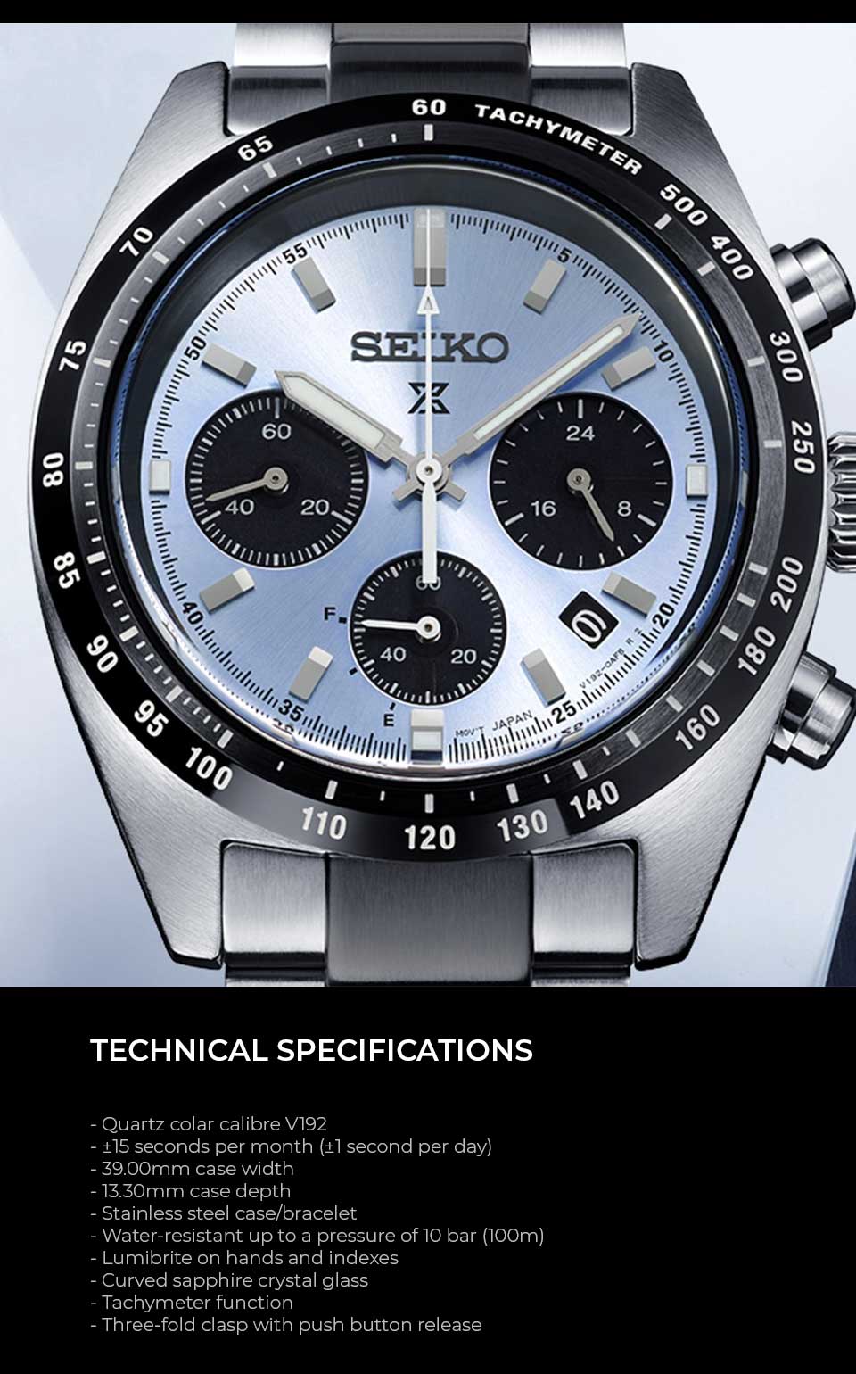 Pre-Order Now! The Limited Edition Seiko Prospex Speedtimer 'Crystal  Trophy' - First Class Watches