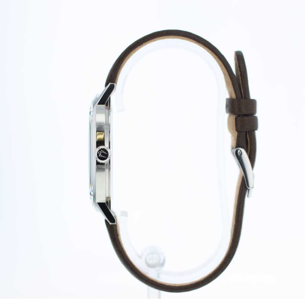 Bulova Mens Aerojet Brown Leather Strap 96B242 First Class Watches™