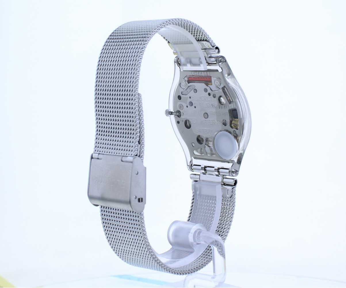 Swatch Skin Classic Metal Knit Watch SFM118M First Class Watches™