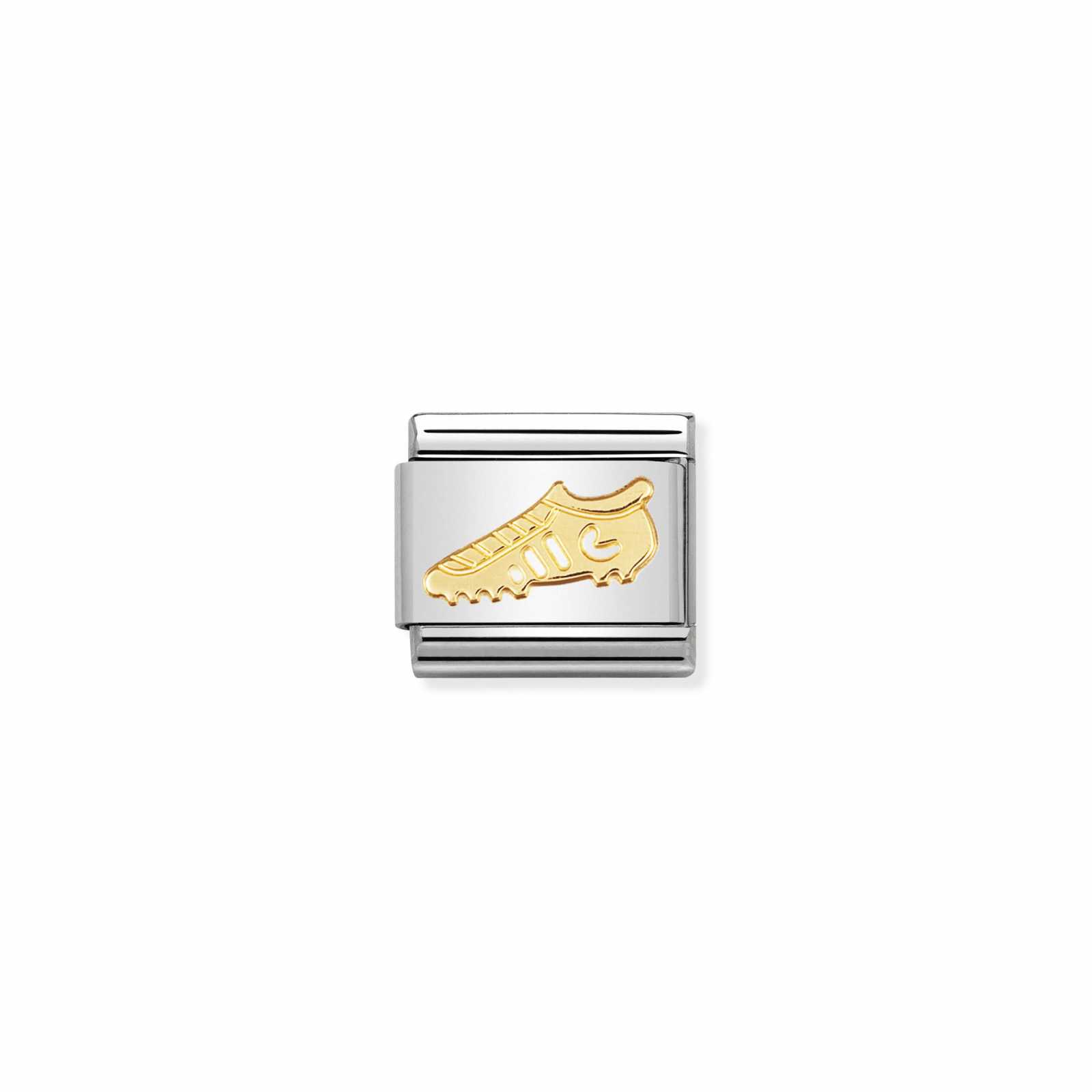 Nomination Gold Football Boot Charm