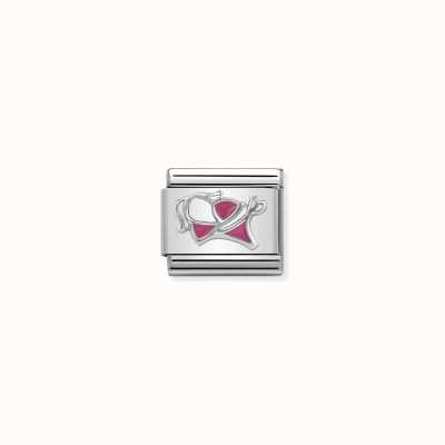 Nomination Composable Classic SYMBOLS In Stainless Steel Enamel And Silver 925 Bikini 330202/29