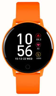 Reflex Active Series 09 Multi-Function Smartwatch (42mm) Digital Dial / Bright Orange Silicone RA09-2116