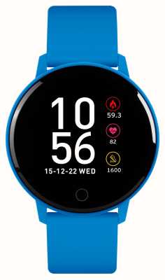 Reflex Active Series 09 Multi-Function Smartwatch (42mm) Digital Dial / Bright Blue Silicone RA09-2115