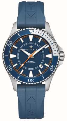 Hamilton Khaki Navy Scuba Automatic Syroco Special Edition (40mm) Blue Dial / Blue Rubber Strap H82385340