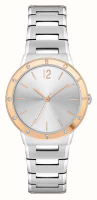 BOSS Women's Breath | Silver Dial | Rose Gold and Stainless Steel 1502646