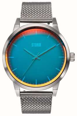 STORM Styro Turquoise | Stainless Steel Mesh Bracelet 47487/TUR
