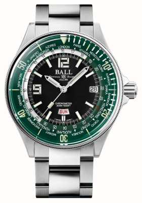 Ball Watch Company Engineer Master II Diver Worldtime (42mm) Green Dial Stainless Steel DG2232A-SC-GRBK
