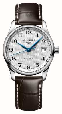 LONGINES Master Collection | Silver Dial | Brown Leather Strap L23574783