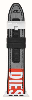 Diesel Apple Watch Strap (42/44/45mm) Grey Nylon DSS0006
