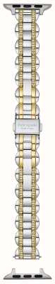 Kate Spade Apple Watch Strap (38/40/41mm) Two-Tone Stainless Steel KSS0116