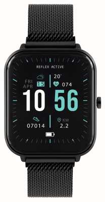 Reflex Active Series 15 Multi-Function Smartwatch (36mm) Digital Dial / Black PVD Stainless Steel Mesh RA15-4074