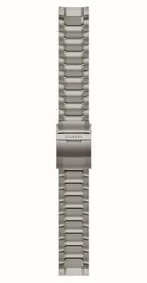 Garmin Quickfit® 22 MARQ Watch Strap Only - Hardened Swept-Link Titanium Bracelet 010-13225-12
