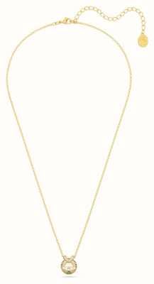 Swarovski Bella V Pendant Necklace | Gold-Tone Plated | Gold Crystal 5662091