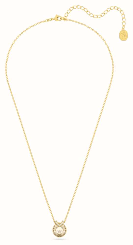 Swarovski Bella V Pendant Necklace | Gold-Tone Plated | Gold