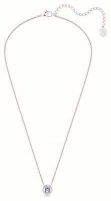 Swarovski Angelic Necklace | Rhodium Plated | Blue Crystal 5662142