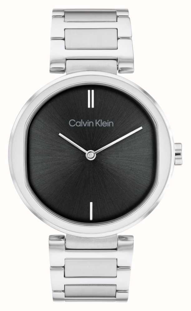 Calvin Klein Women's Sensation | Black Dial | Stainless Steel Bracelet  25200249 - First Class Watches™