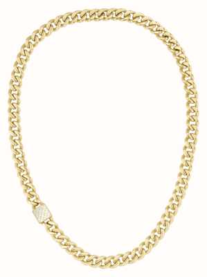 BOSS Jewellery Women's Caly Necklace | Light Yellow Gold IP Chain 1580397