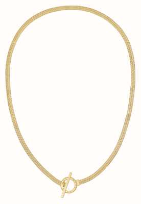 BOSS Jewellery Women's Zia Necklace | Gold IP Stainless Steel | Toggle Closure 1580480