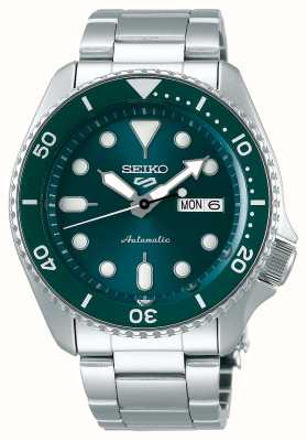 Seiko 5 Sports | Green Dial | Stainless Steel Bracelet SRPD61K1