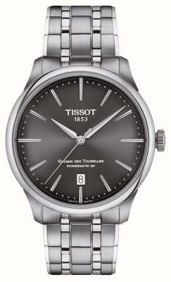 Tissot Chemin Des Tourelles | Powermatic 80 | Grey Dial | Stainless Steel Bracelet T1398071106100