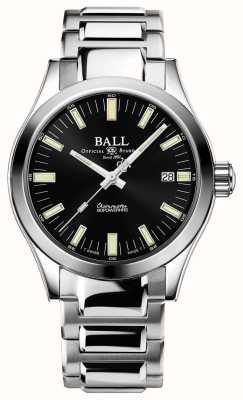 Ball Watch Company Ball Engineer M Marvelight (40mm) Men's Black Dial Stainless Steel Bracelet NM9032C-S1CJ-BK