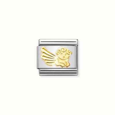 Nomination Composable Classic SYMBOLS Steel Gold Angel 030149/46