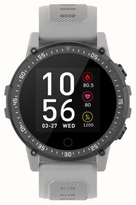 Reflex Active Series 05 Sport Multi-Function Smartwatch (46mm) Digital Dial / Grey Silicone RA05-2130