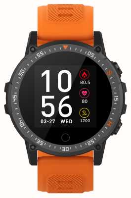 Reflex Active Series 05 Sport Multi-Function Smartwatch (46mm) Digital Dial / Orange Silicone RA05-2132
