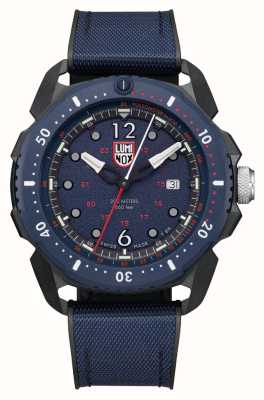 Luminox Ice Sar Arctic 1050 | Blue Dial | Blue Rubber and Textile Strap XL.1053