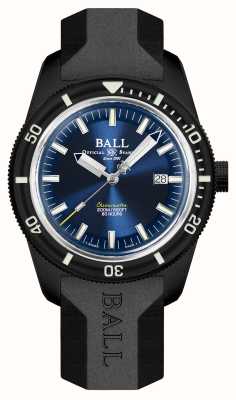 Ball Watch Company Engineer II Skindiver Heritage Chronometer Limited Edition (42mm) Blue Dial / Black Rubber (Rainbow) DD3208B-P2C-BER