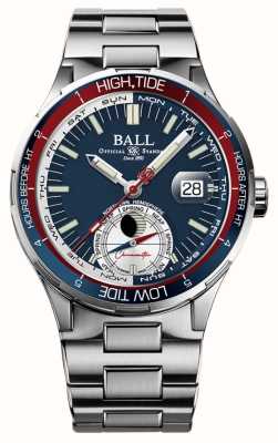 Ball Watch Company Roadmaster Ocean Explorer | 41mm | Limited Edition | Blue Dial | Stainless Steel Bracelet DM3120C-SCJ-BE