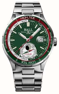 Ball Watch Company Roadmaster Ocean Explorer | 41mm | Limited Edition | Green Dial | Stainless Steel Bracelet DM3120C-S1CJ-GR