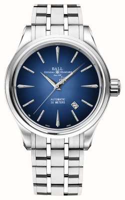 Ball Watch Company Trainmaster Legend | 40mm | Limited Edition | Blue Dial | Stainless Steel Bracelet NM9080D-S1J-BE