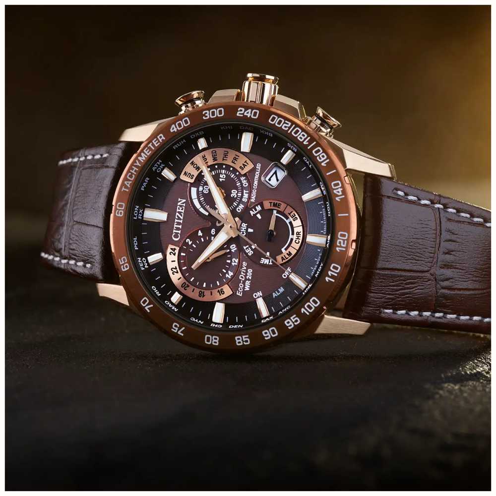 Citizen Men's Perpetual Chrono Radio Controlled A.T. | Eco-Drive