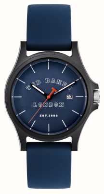 Ted Baker Men's Irby Blue Dial Blue Silicone Strap BKPIRS302