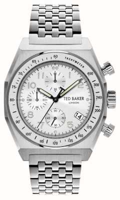 Ted Baker Men's Filey Silver Dial Stainless Steel Bracelet BKPFIF204