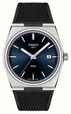 Tissot PRX Quartz (40mm) Blue Dial / Black Rubber T1374101704100