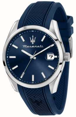 Maserati Attrazione (43mm) Blue Dial / Blue Silicone Strap R8851151005