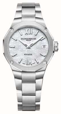 Baume & Mercier Riviera Diamond (33mm) Mother of Pearl Dial / Stainless Steel M0A10729