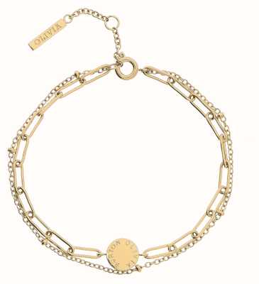 Olivia Burton Classic Illusion Gold-Tone Stacking Bracelet 24100066