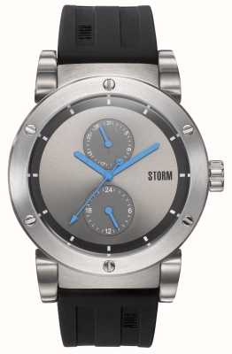 STORM Hydron V2 Rubber Grey Dial / Black Silicone Strap 47462/GY