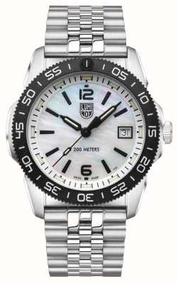 Luminox Pacific Diver Ripple (39mm) Mother of Pearl Dial / Stainless Steel XS.3126M