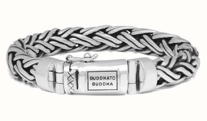 Buddha To Buddha 'Katja' Sterling Silver Handmade Bracelet - 170 - (Size F) 001J011700102